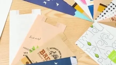 Fettdichte Großhandels-Toastbrotverpackung zum Mitnehmen aus Kraftpapier mit transparentem Fenster